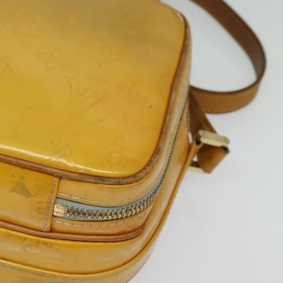 Authentic LOUIS VUITTON Monogram Vernis Wooster Shoulder Bag Gris M91036 LV - Picture 6 of 16